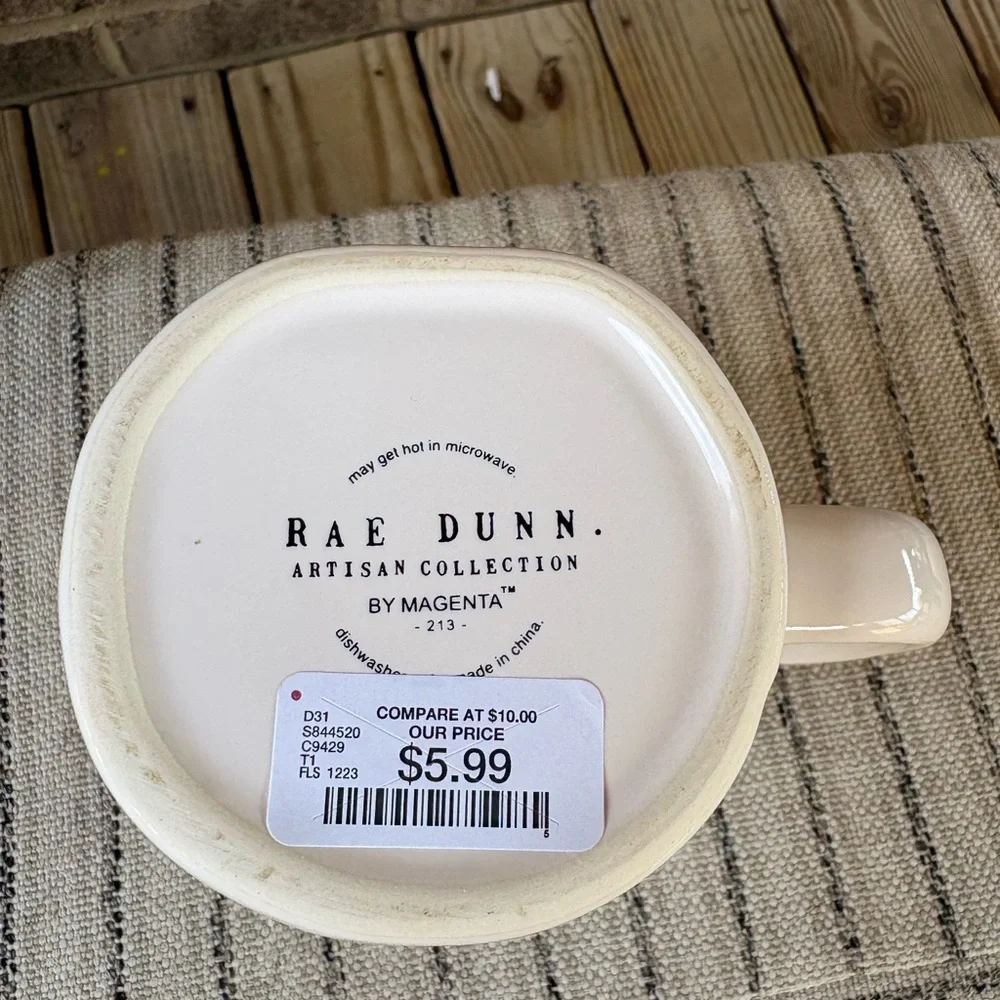 Rae Dunn White Mug with Sheep Design - Picture 4 of 4